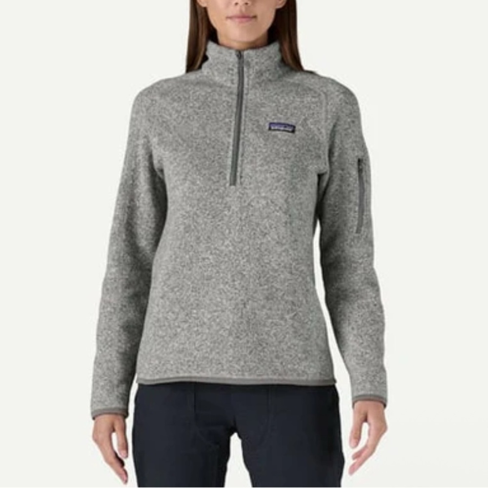 Patagonia Heather Gray Fleece Jacket